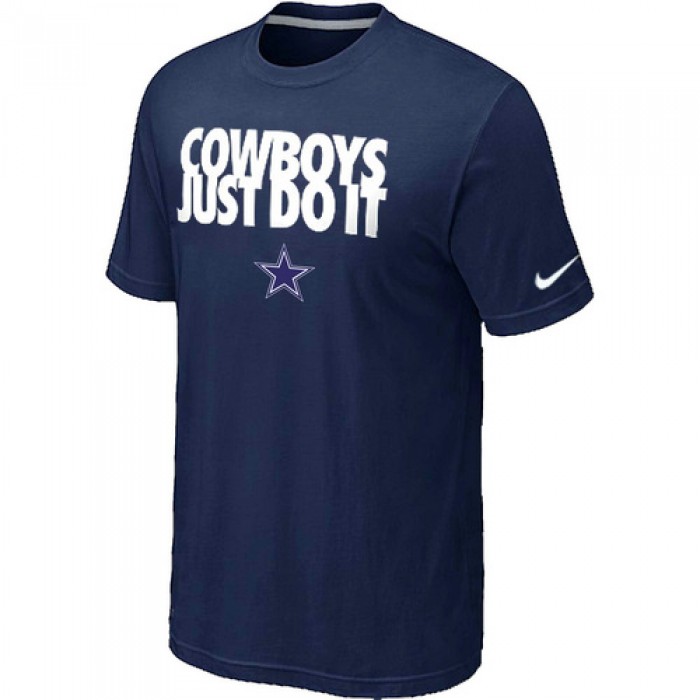 NFL Dallas cowboys Just Do It D.Blue T-Shirt