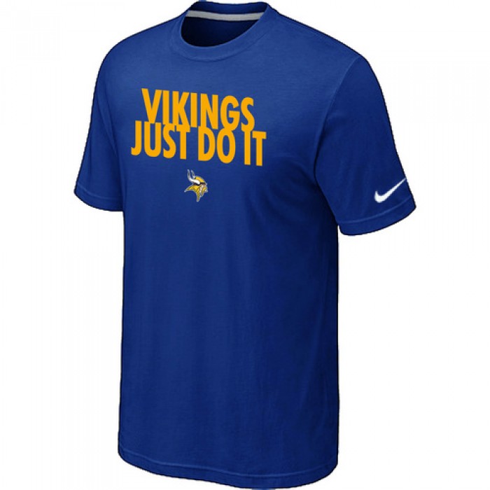 NFL Minnesota Vikings Just Do It Blue T-Shirt