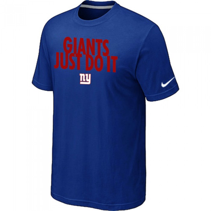 NFL New York Giants Just Do It Blue T-Shirt