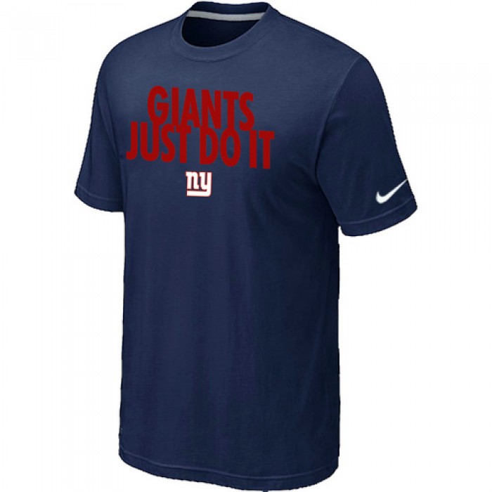 NFL New York Giants Just Do It D.Blue T-Shirt
