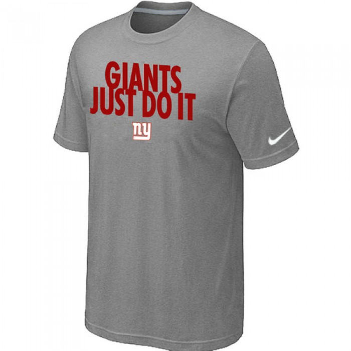 NFL New York Giants Just Do It L.Grey T-Shirt