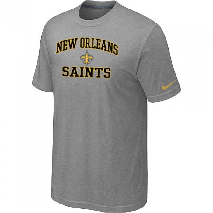New Orleans Saints Heart & Soul Light grey T-Shirt