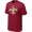 New Orleans Saints Sideline Legend Authentic Logo T-Shirt Red