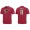 Nike Atlanta Falcons 11 Jones Name & Number T-Shirt Red