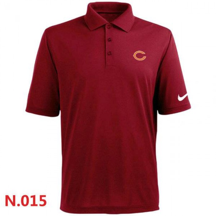 Nike Chicago Bears 2014 Players Performance Polo -Red