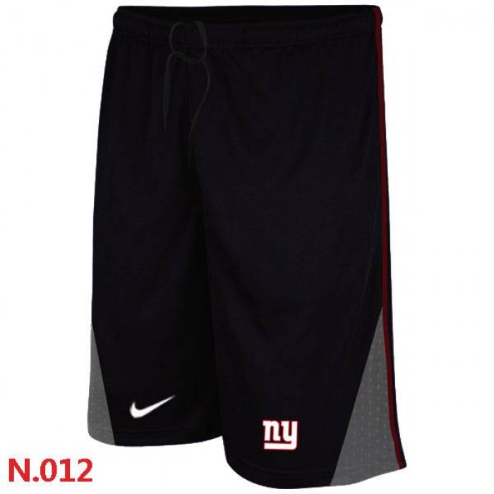 Nike NFL New York Giants Classic Shorts Black