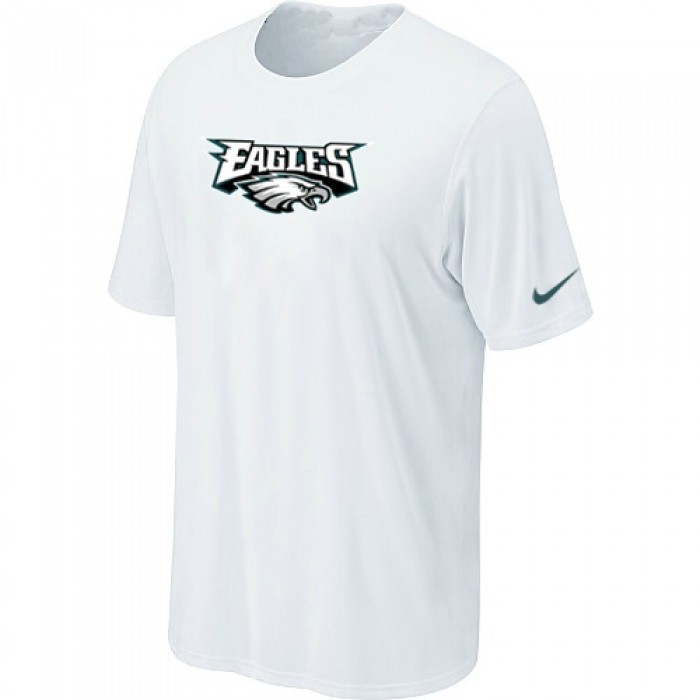 Nike Philadelphia Eagles Authentic Logo T-Shirt White