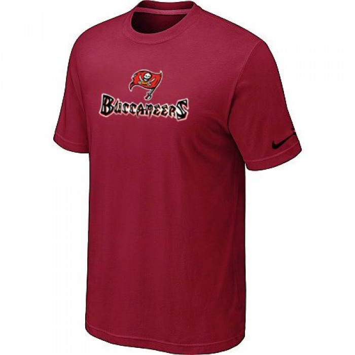 Nike Tampa Bay Buccaneers Authentic Logo T-Shirt - Red