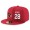 Arizona Cardinals #28 Justin Bethel Snapback Cap NFL Player Red with White Number Stitched Hat