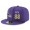 Baltimore Ravens #88 Dennis Pitta Snapback Cap NFL Player Purple with Gold Number Stitched Hat