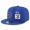 Buffalo Bills #83 Andre Reed Snapback Cap NFL Player Royal Blue with White Number Stitched Hat