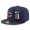 Chicago Bears #13 Kevin White Snapback Cap NFL Player Navy Blue with White Number Stitched Hat