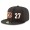 Cincinnati Bengals #27 Dre Kirkpatrick Snapback Cap NFL Player Black with White Number Stitched Hat