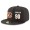 Cincinnati Bengals #90 Michael Johnson Snapback Cap NFL Player Black with White Number Stitched Hat