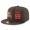 Cleveland Browns #99 Stephen Paea Snapback Cap NFL Player Brown with Orange Number Stitched Hat
