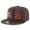 Cleveland Browns #23 Joe Haden Snapback Cap NFL Player Brown with Orange Number Stitched Hat