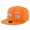 Denver Broncos #18 Peyton Manning Snapback Cap NFL Player Orange with White Number Stitched Hat