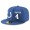 Indianapolis Colts #4 Adam Vinatieri Snapback Cap NFL Player Royal Blue with White Number Stitched Hat