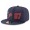 Houston Texans #87 C.J. Fiedorowicz Snapback Cap NFL Player Navy Blue with Red Number Stitched Hat