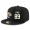 Jacksonville Jaguars #89 Marcedes Lewis Snapback Cap NFL Player Black with White Number Stitched Hat