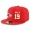 Kansas City Chiefs #19 Jeremy Maclin Snapback Cap NFL Player Red with White Number Stitched Hat