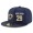 Los Angeles Rams #29 Eric Dickerson Snapback Cap NFL Player Navy Blue with Gold Number Stitched Hat