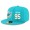 Miami Dolphins #95 Dion Jordan Snapback Cap NFL Player Aqua Green with White Number Stitched Hat