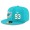Miami Dolphins #93 Ndamukong Suh Snapback Cap NFL Player Aqua Green with White Number Stitched Hat