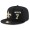 New Orleans Saints #7 Morten Andersen Snapback Cap NFL Player Black with Gold Number Stitched Hat