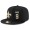 New Orleans Saints #9 Drew Brees Snapback Cap NFL Player Black with Gold Number Stitched Hat