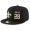 New Orleans Saints #28 B.W. Webb Snapback Cap NFL Player Black with Gold Number Stitched Hat
