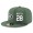 New York Jets #28 Curtis Martin Snapback Cap NFL Player Green with White Number Stitched Hat