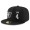 Oakland Raiders #4 Derek Carr Snapback Cap NFL Player Black with Silver Number Stitched Hat