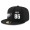 Philadelphia Eagles #86 Zach Ertz Snapback Cap NFL Player Black with White Number Stitched Hat