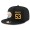 Pittsburgh Steelers #53 Maurkice Pouncey Snapback Cap NFL Player Black with Gold Number Stitched Hat