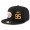 Pittsburgh Steelers #95 Jarvis Jones Snapback Cap NFL Player Black with Gold Number Stitched Hat