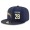 San Diego Chargers #28 Melvin Gordon Snapback Cap NFL Player Navy Blue with White Number Stitched Hat