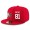 San Francisco 49ers #81 Terrell Owens Snapback Cap NFL Player Red with White Number Stitched Hat