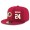 Washington Redskins #24 Josh Norman Snapback Cap NFL Player Red with White Number Stitched Hat