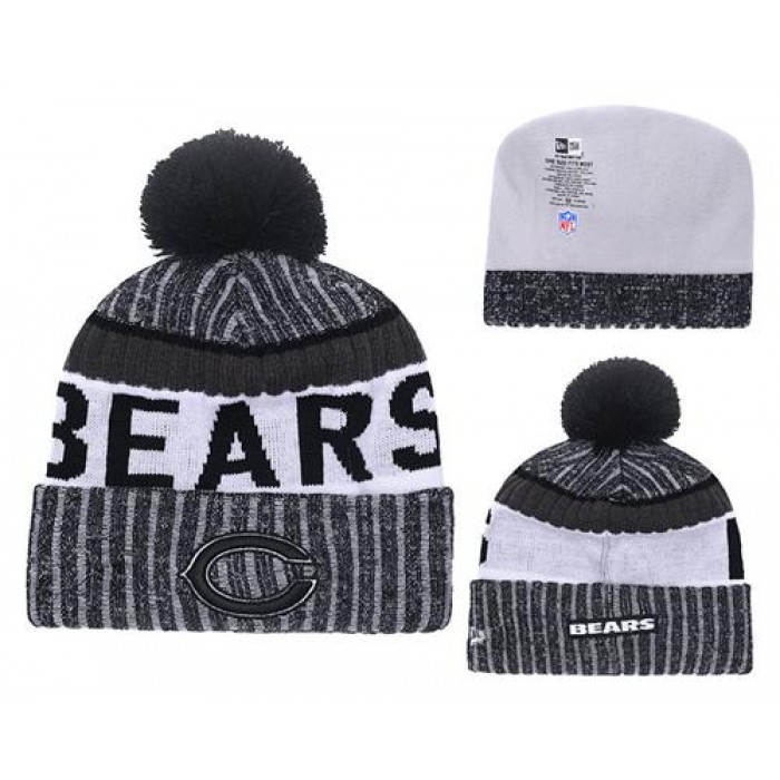 NFL Chicago Bears Logo Stitched Knit Beanies 008