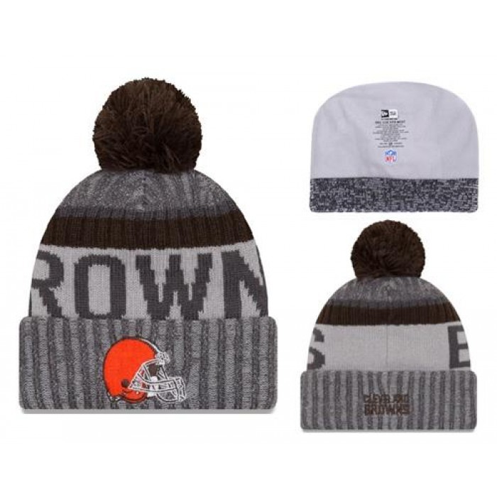NFL Cleverland Browns Logo Stitched Knit Beanies 011
