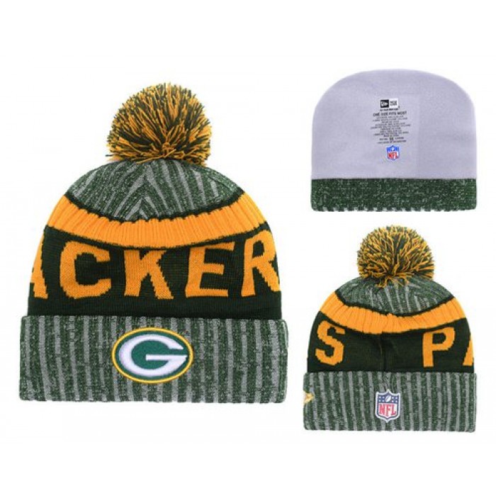NFL Green Bay Packers Logo Stitched Knit Beanies 026