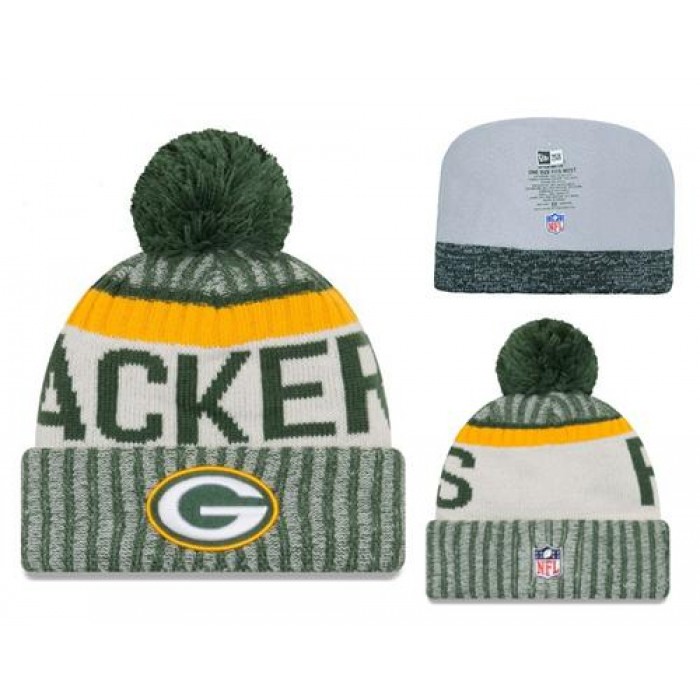 NFL Green Bay Packers Logo Stitched Knit Beanies 017