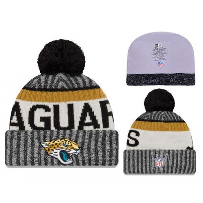 NFL Jacksonville Jaguars Logo Stitched Knit Beanies 007