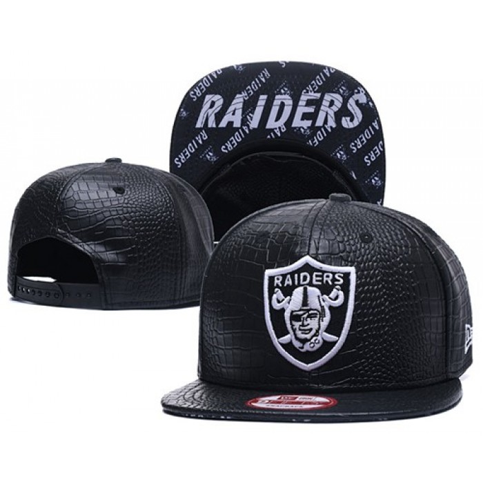NFL Oakland Raiders Stitched Snapback Hats 166
