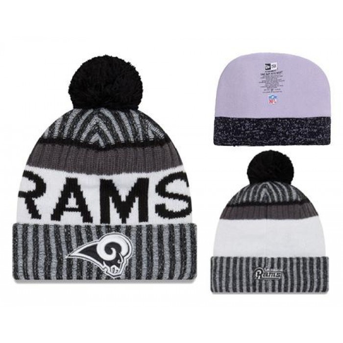 NFL Los Angeles Rams Logo Stitched Knit Beanies 007