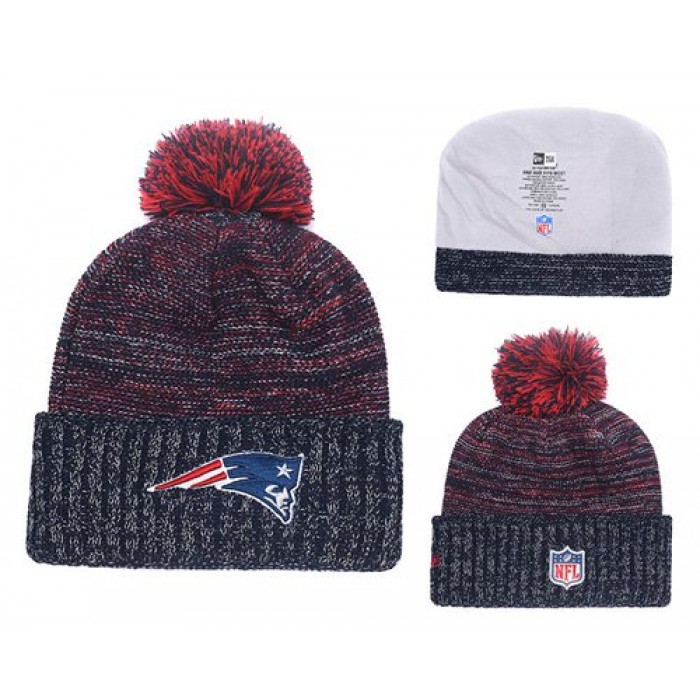 NFL New England Patriots Logo Stitched Knit Beanies 016
