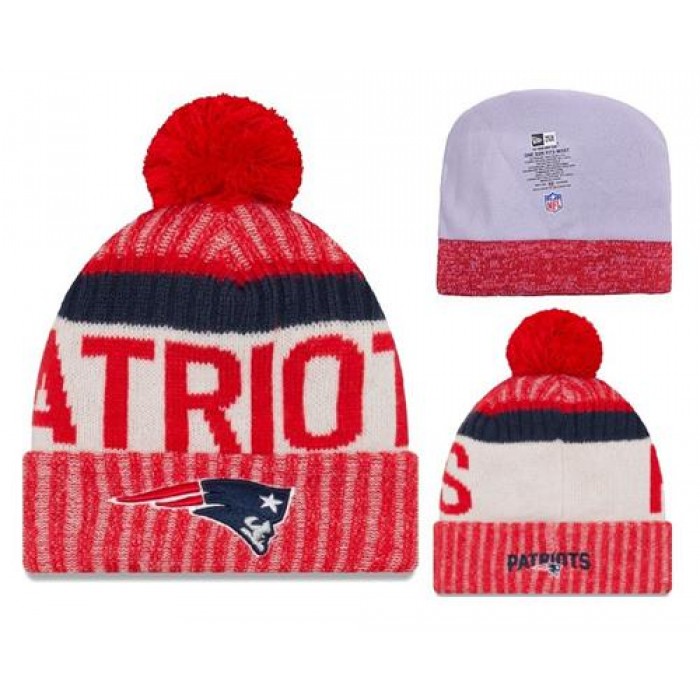 NFL New England Patriots Logo Stitched Knit Beanies 018
