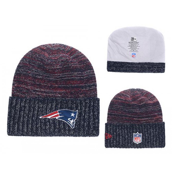 NFL New England Patriots Logo Stitched Knit Beanies 017