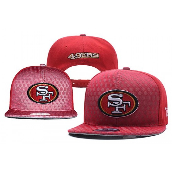 NFL San Francisco 49ers Stitched Snapback Hats 129
